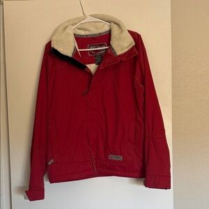 Columbia Snowboarding Jacket size M - red